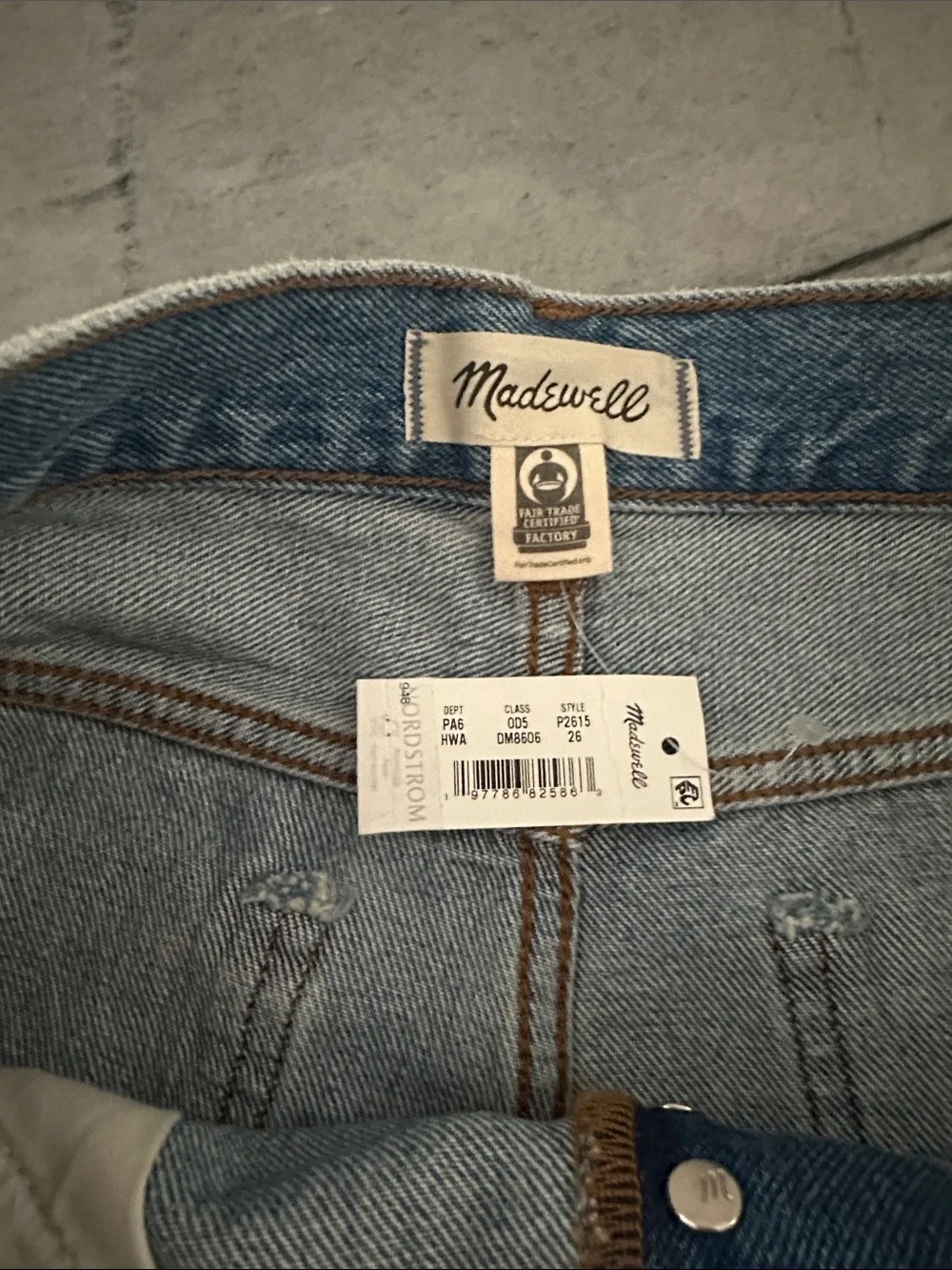 Madewell light blue